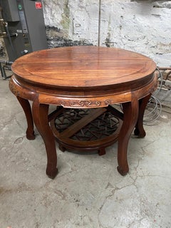 Chinese Late 18th Early 19th Century Hardwood Dining Table