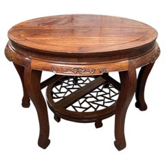 Chinese Late 18th Early 19th Century Hardwood Dining Table