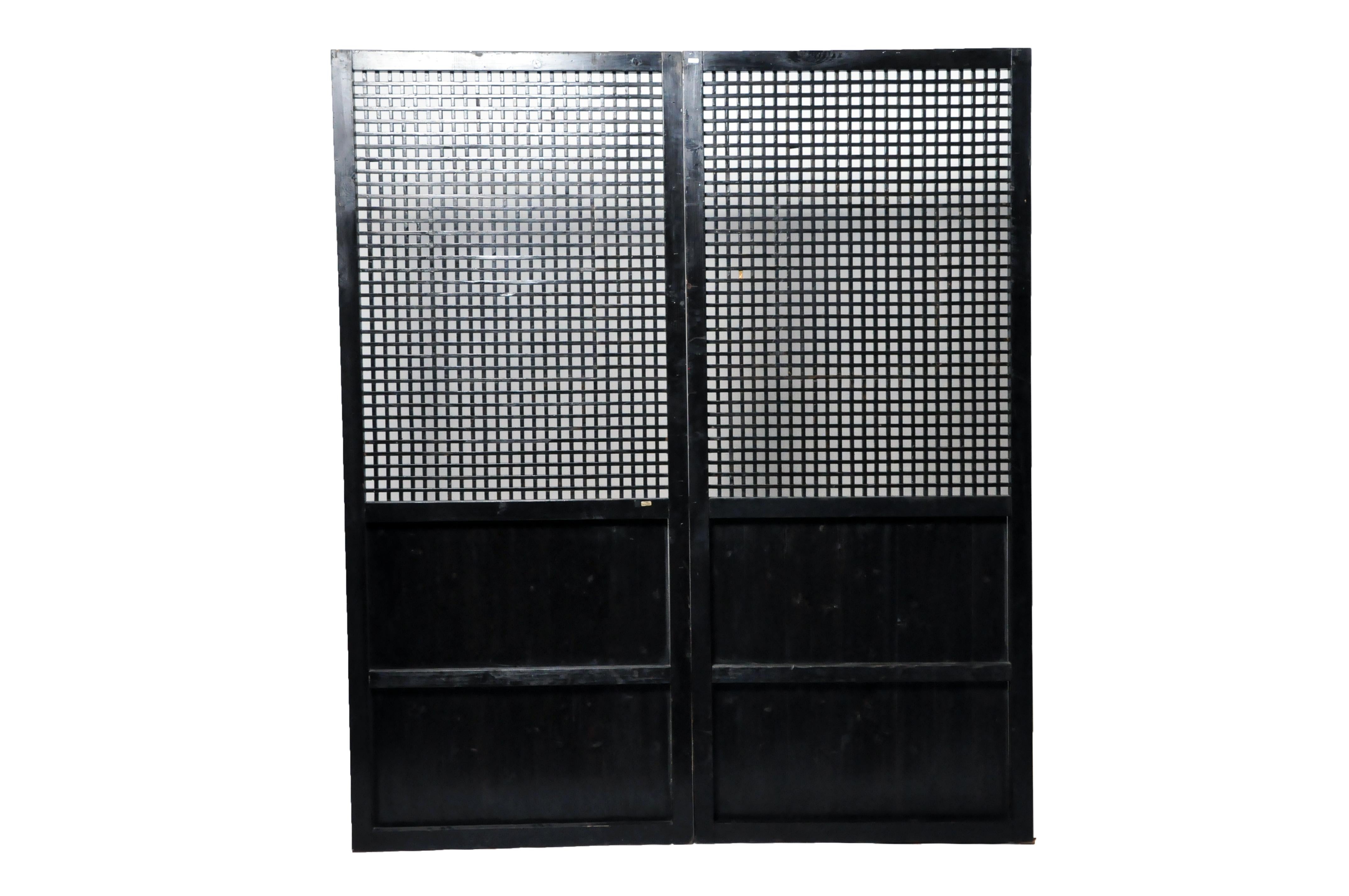 metal lattice panels