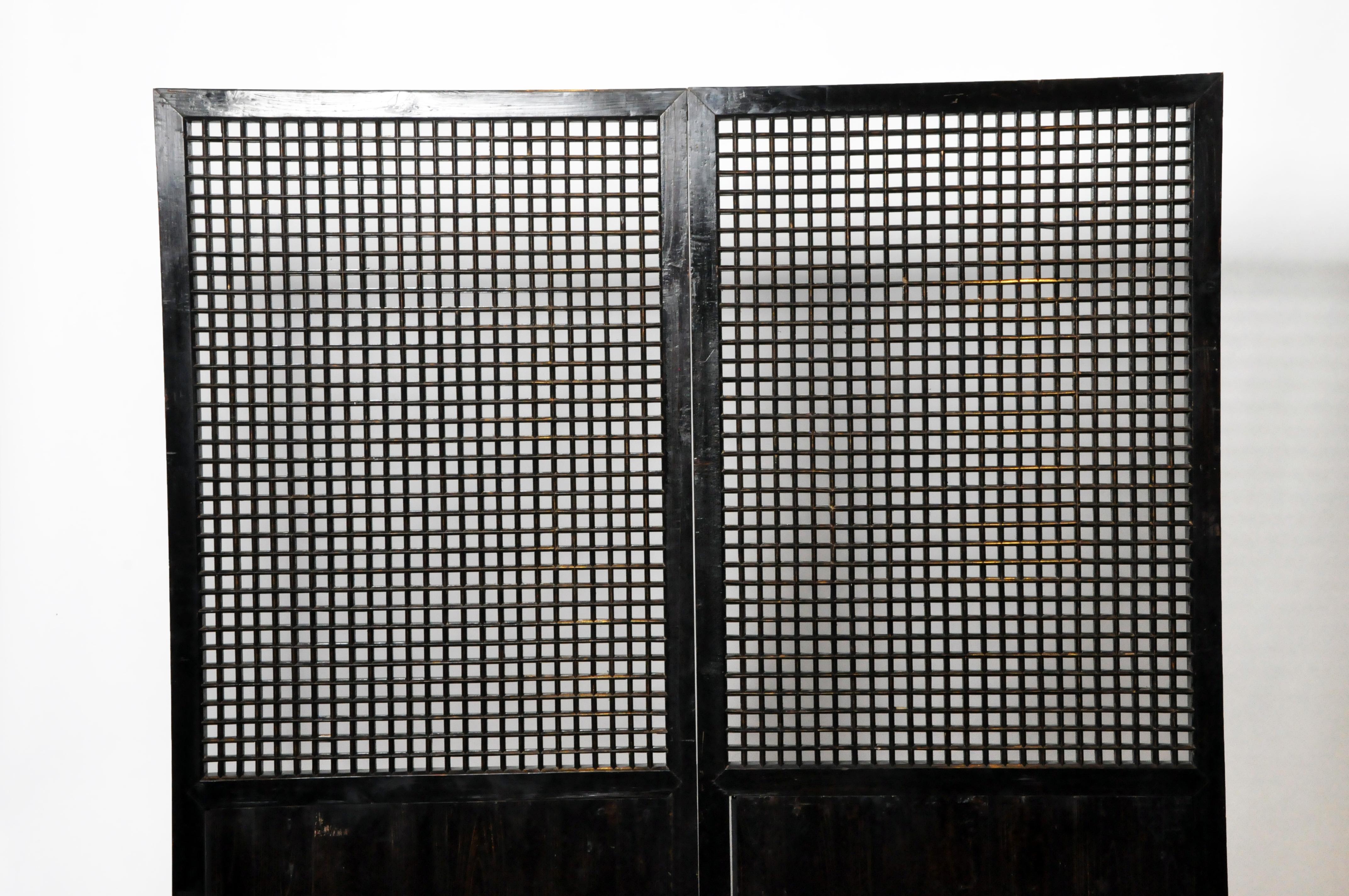 metal lattice panels