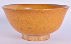 Chinese Liao Dynasty Amber-Glazed Pottery Bowl C 907–1125 AD Asian Antiques