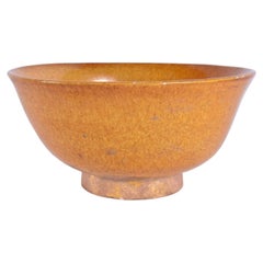 Chinese Liao Dynasty Amber-Glazed Pottery Bowl C 907–1125 AD Asian Antiques