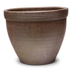 Chinese Light Glazed Terracotta Pot