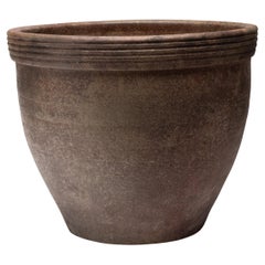 Chinese Light Glazed Terracotta Pot
