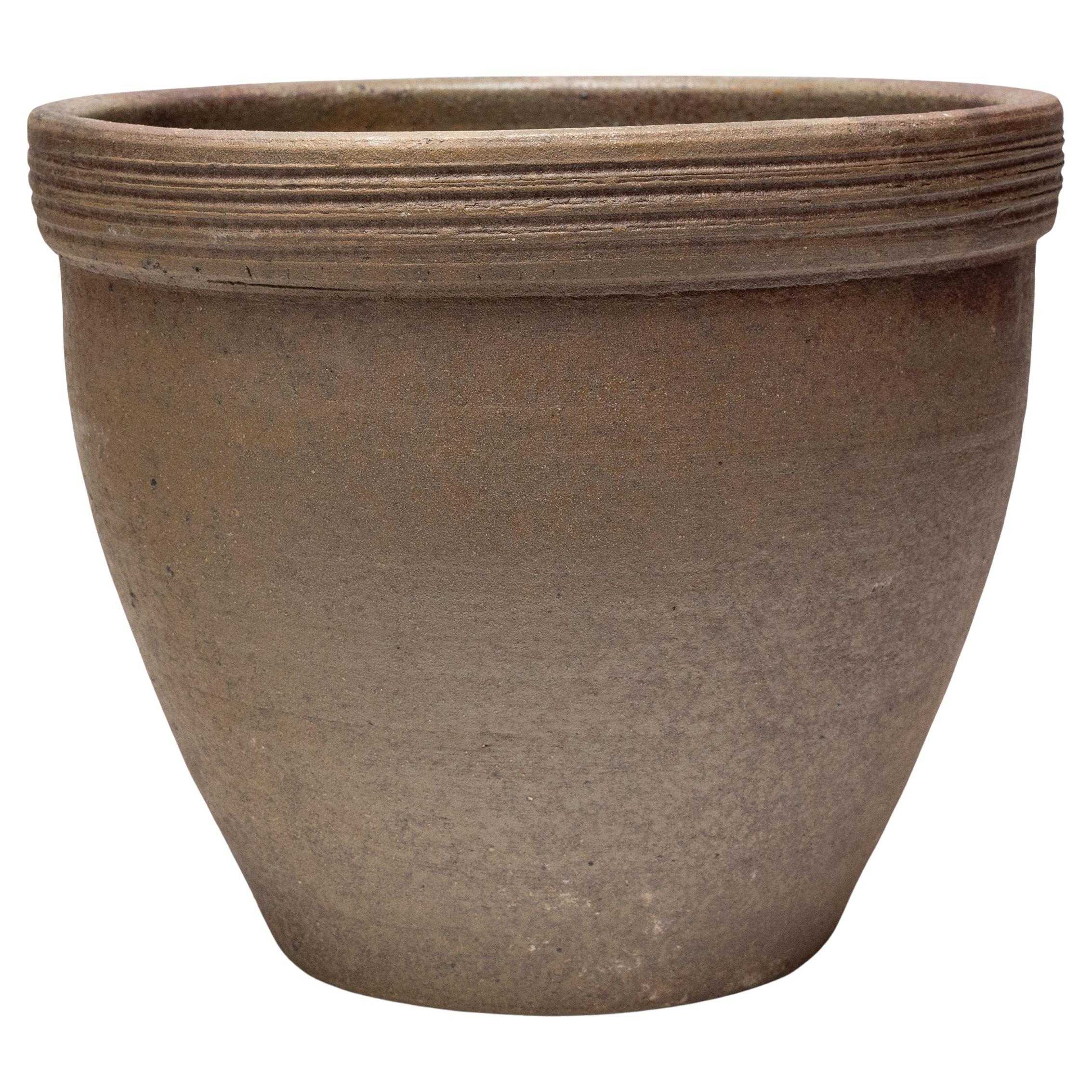 Maceta china de terracota esmaltada Light