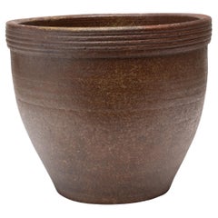 Chinese Light Glazed Terracotta Pot