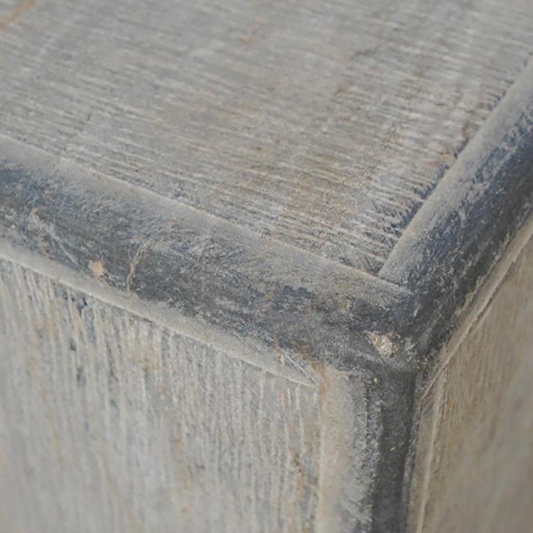 Carved Chinese Limestone Doon Table For Sale