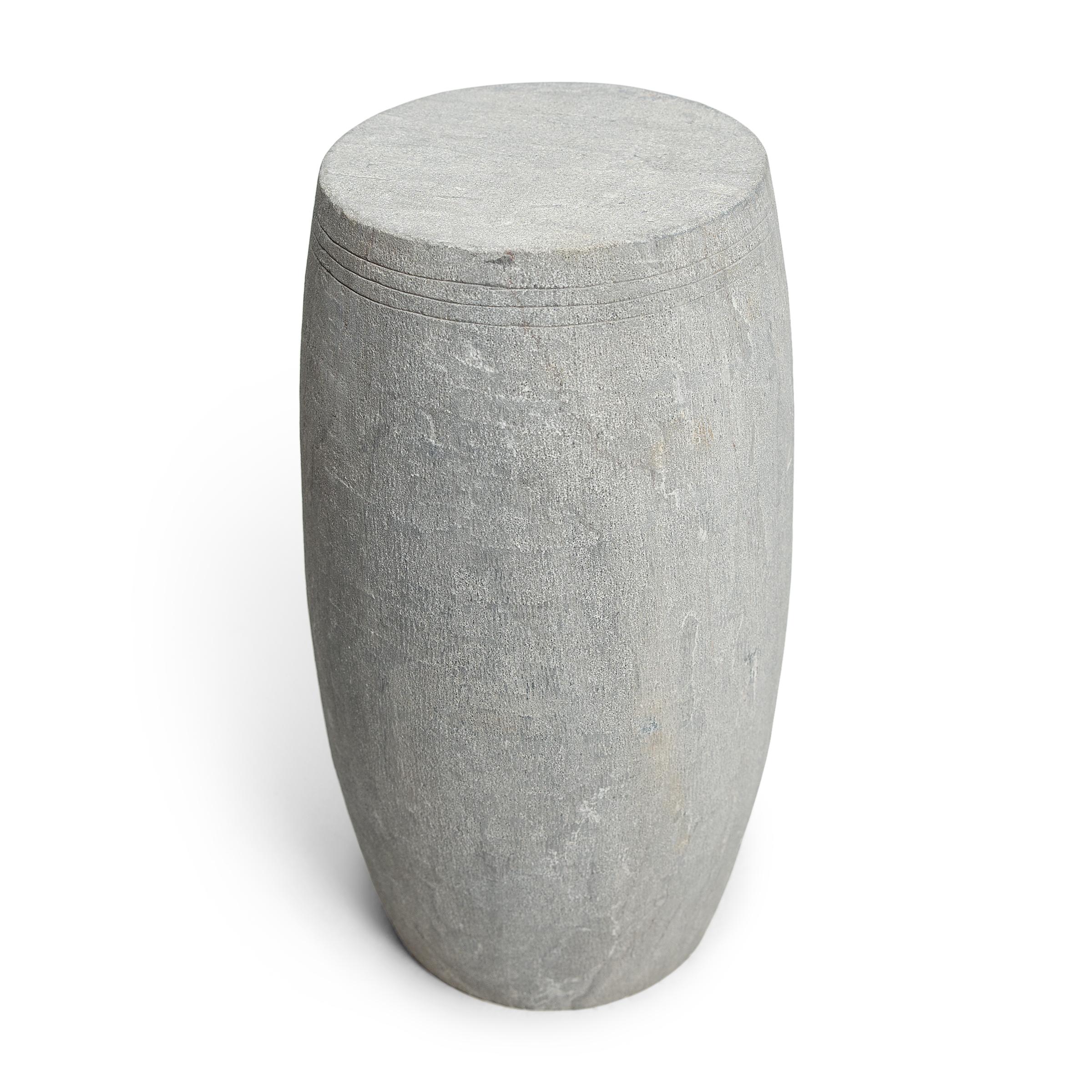 Organic Modern Chinese Limestone Drum