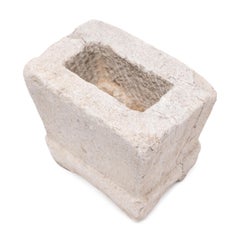 Chinese Limestone Offering Incense Burner, 19th Century