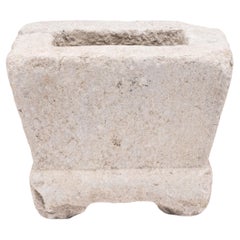 Chinese Limestone Offering Incense Burner, 19th Century