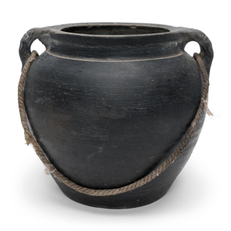Chinese Lobed Pantry Vessel, C. 1900 For Sale at 1stDibs
