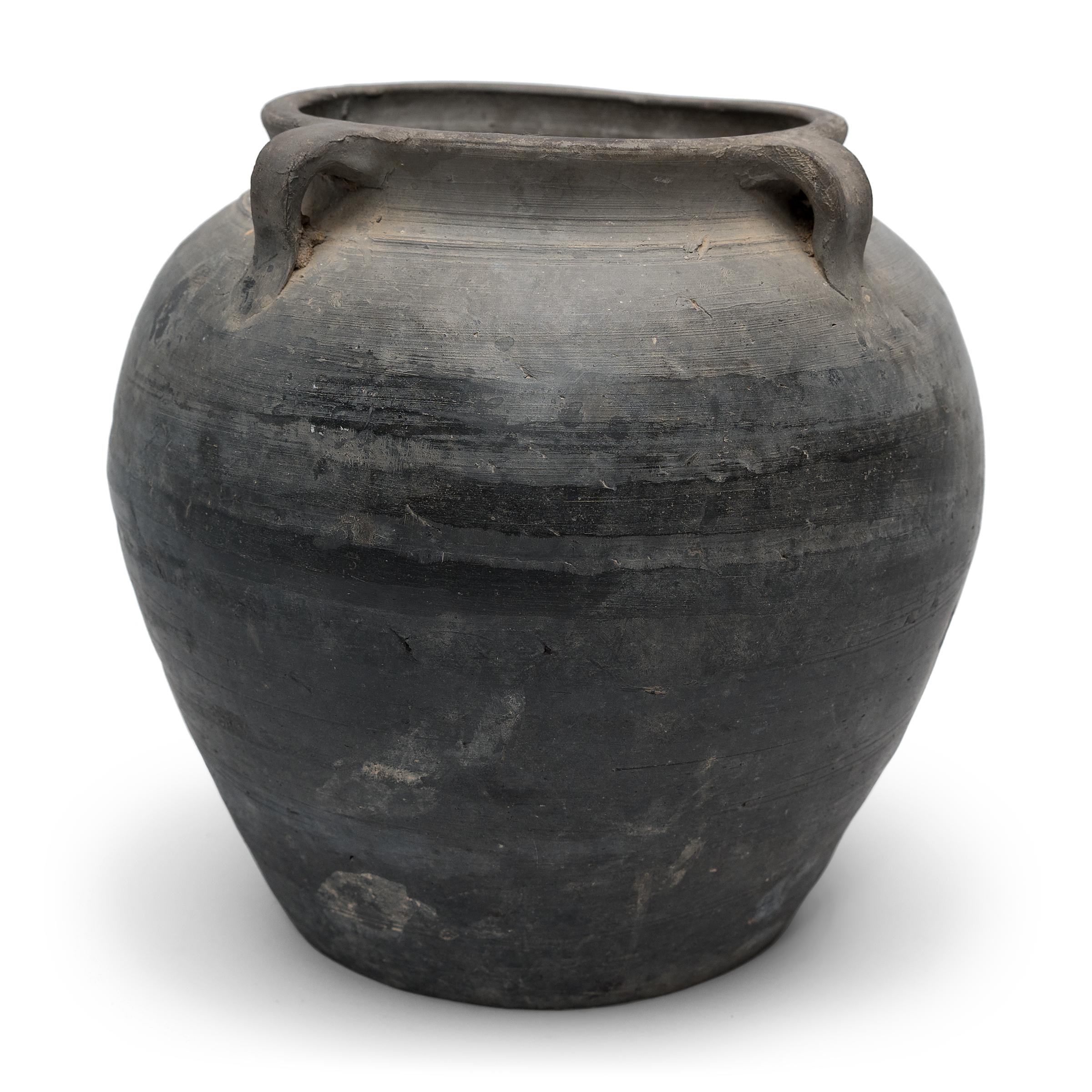 Chinese Lobed Pantry Vessel, c. 1900 For Sale at 1stDibs