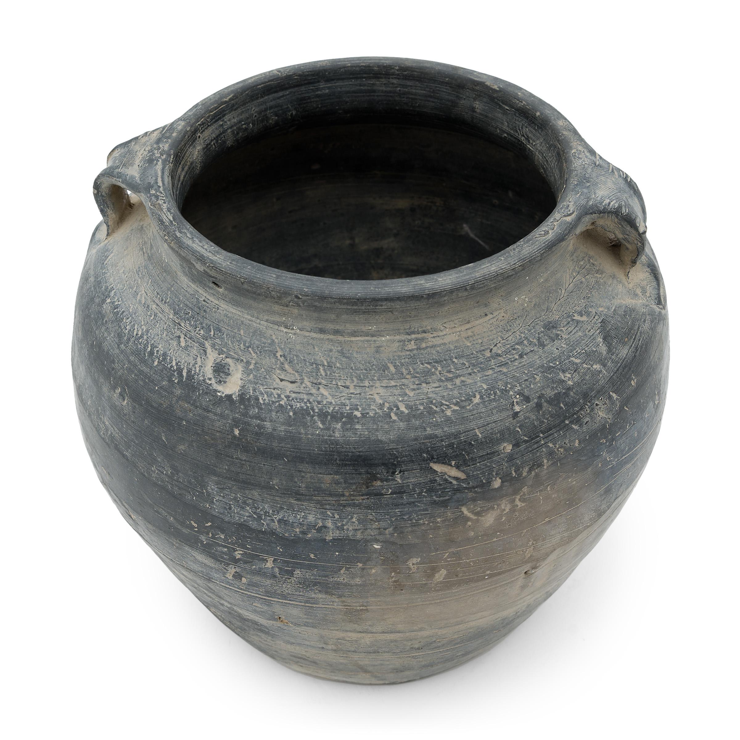 Primitive Chinese Lobed Pantry Vessel, c. 1900