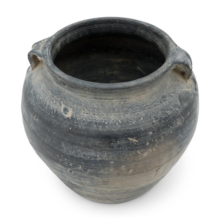 Primitive Chinese Lobed Pantry Vessel, c. 1900 For Sale