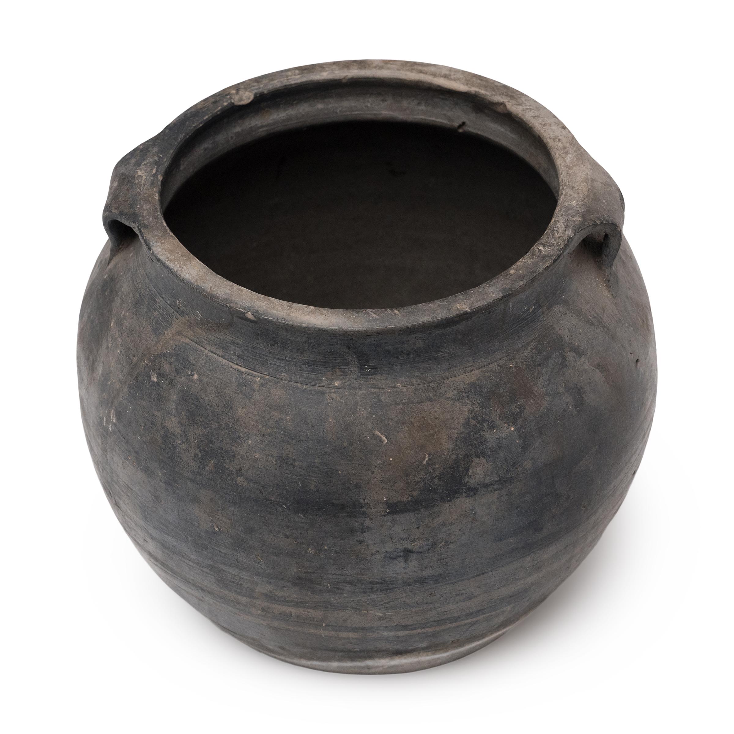 Minimaliste Porte-panier lobé chinois, c. 1900 en vente