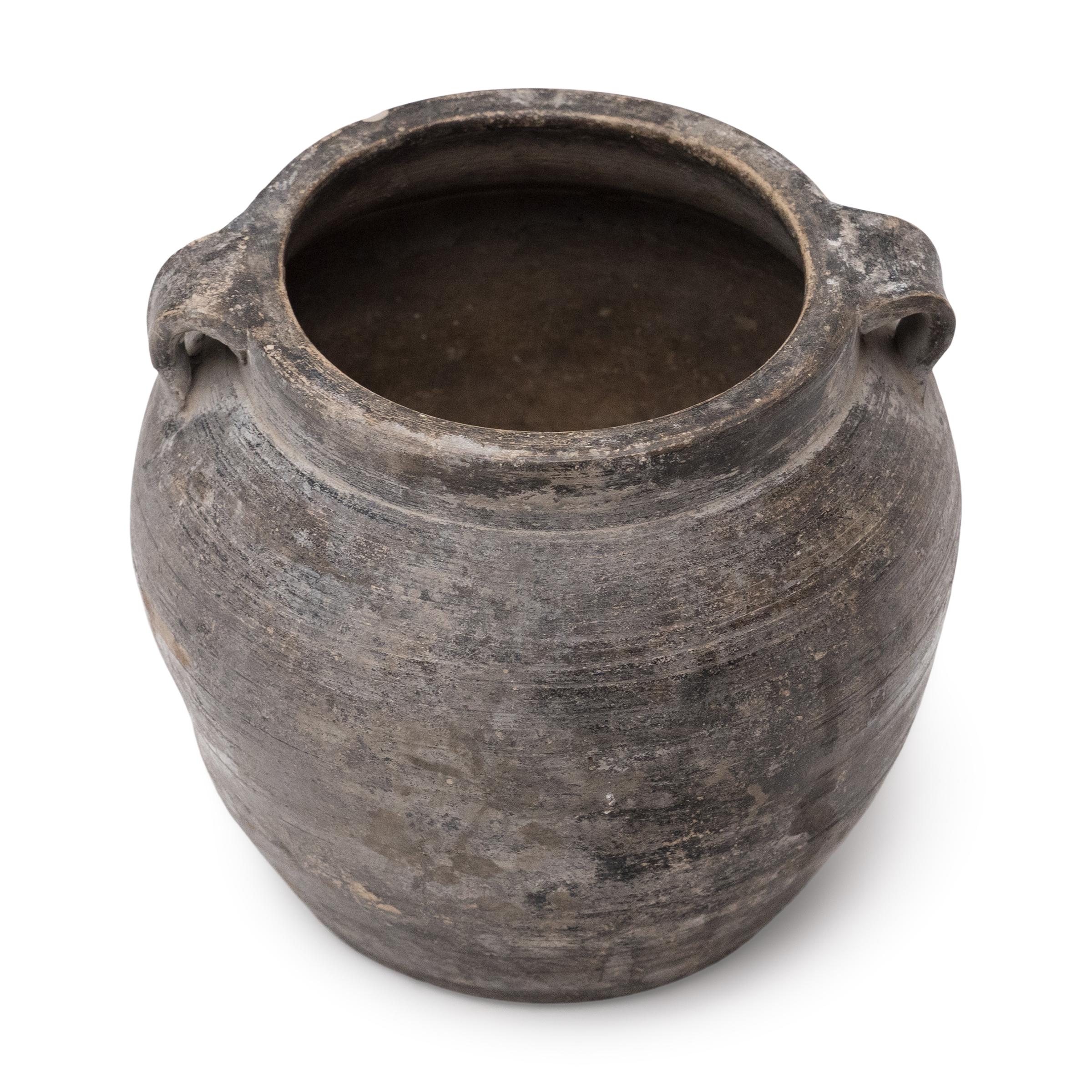 Cinese Vaso da dispensa cinese a lobi, 1900 circa in vendita