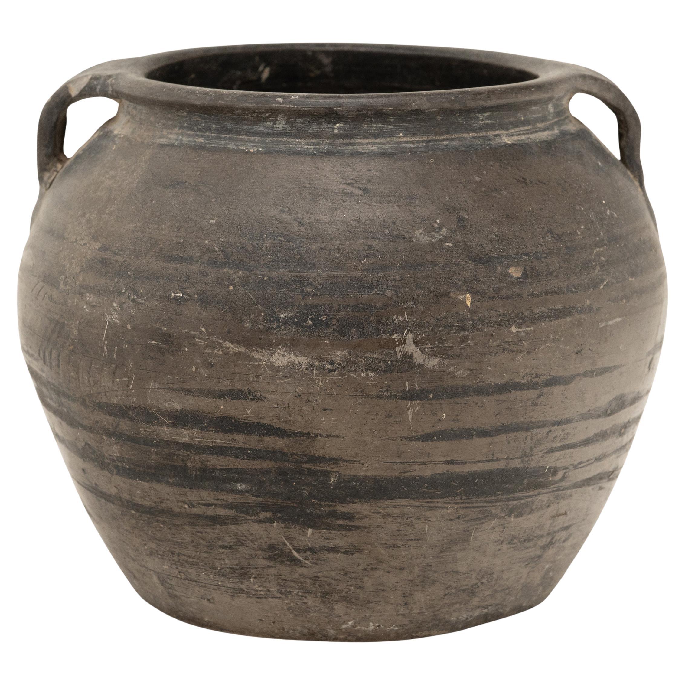 Vaso da dispensa cinese a lobi, 1900 circa