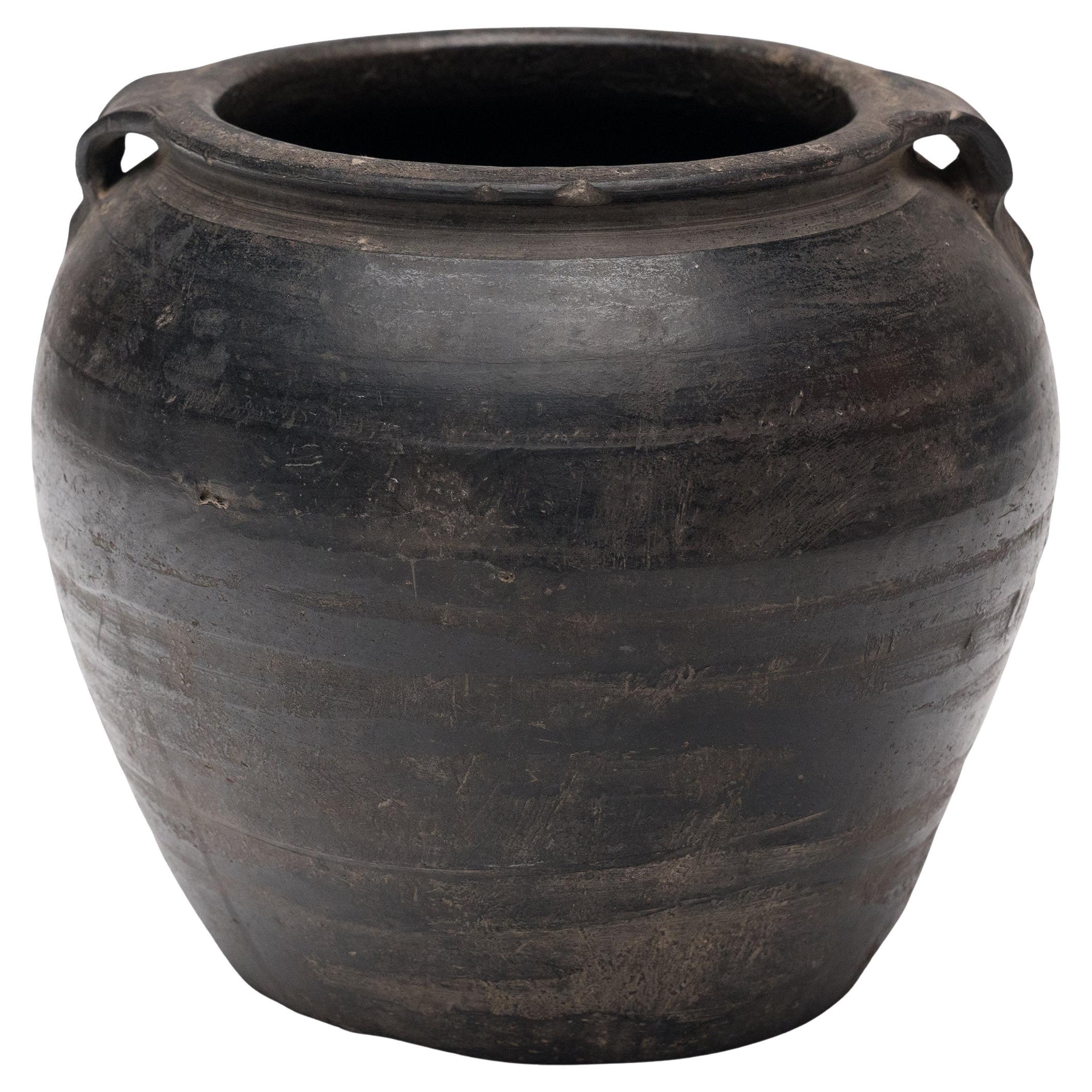 Chinese Lobed Pantry Vessel, c. 1900