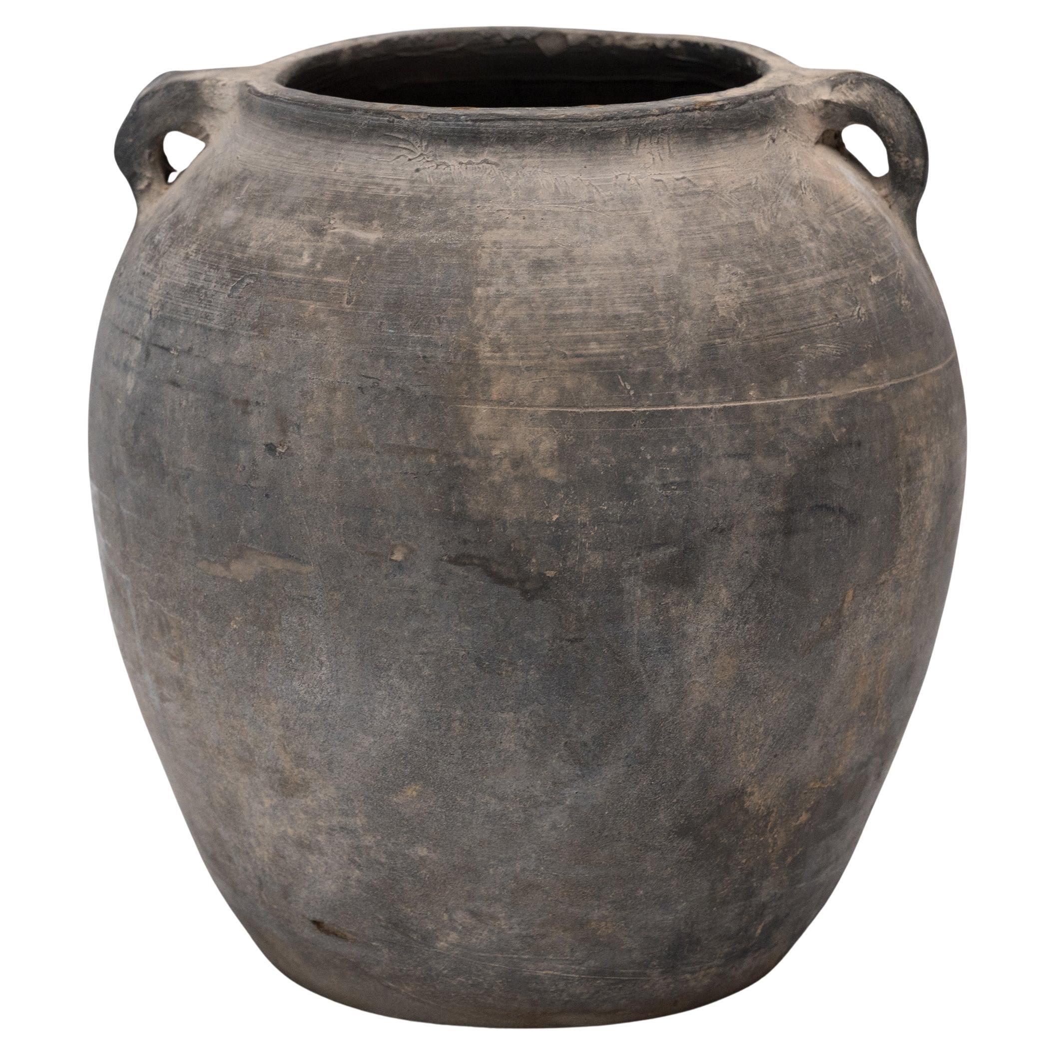 Chinese Lobed Pantry Vessel, c. 1900 For Sale