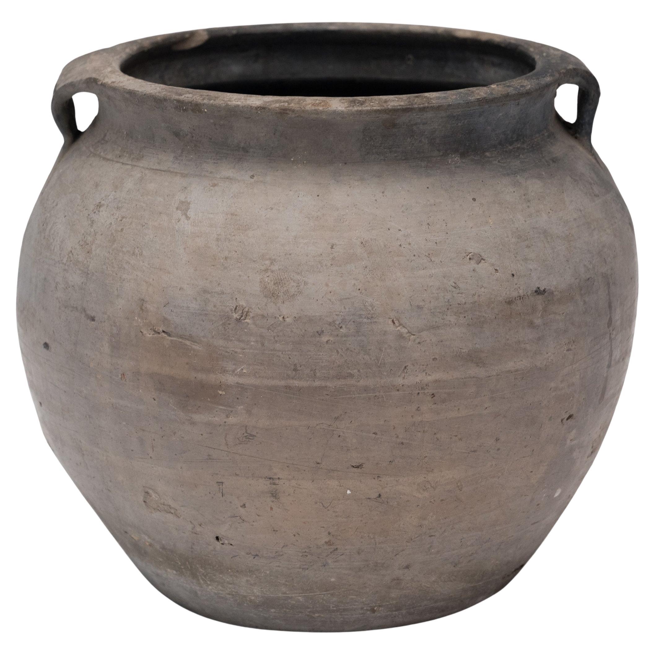 Vaso da dispensa cinese a lobi, 1900 circa