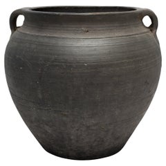 Used Chinese Lobed Pantry Vessel, circa 1900