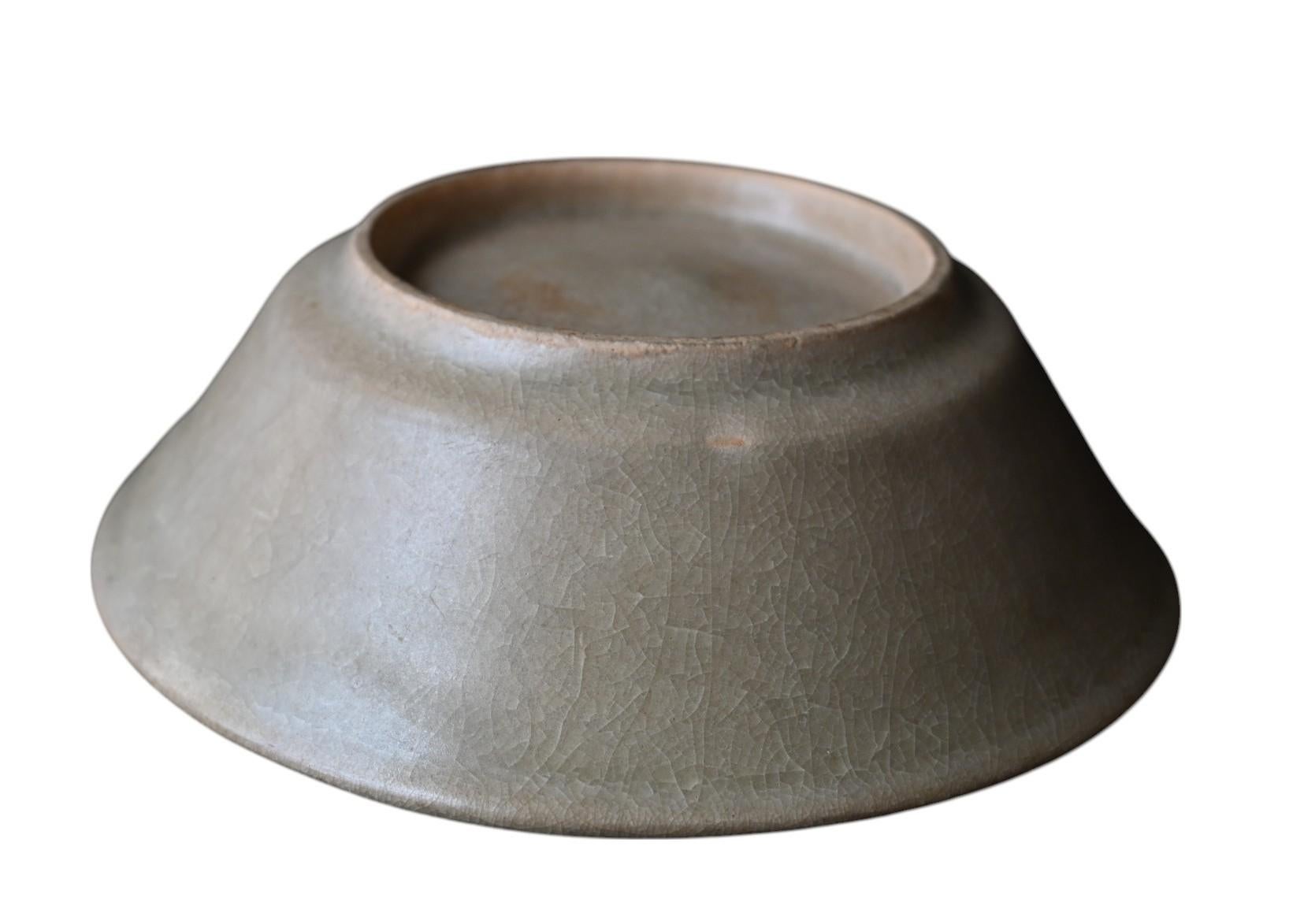 Cinese Chinese Longquan Celadon Brush Washer, Song Dynasty (1127-1279) in vendita