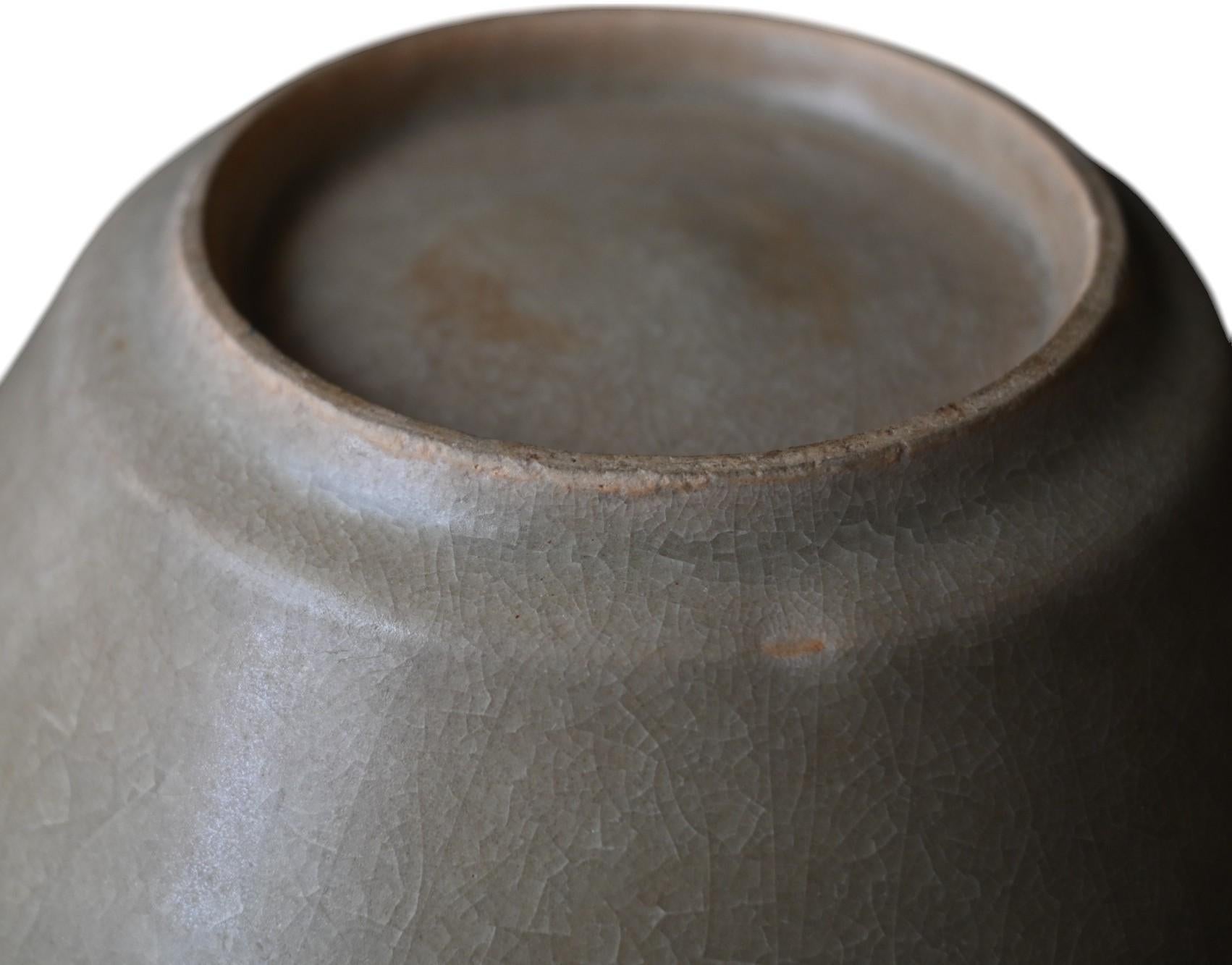 18th Century and Earlier Chinese Longquan Celadon Brush Washer, Song Dynasty (1127-1279) For Sale