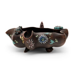Chinese Lotus Leaf Bowl