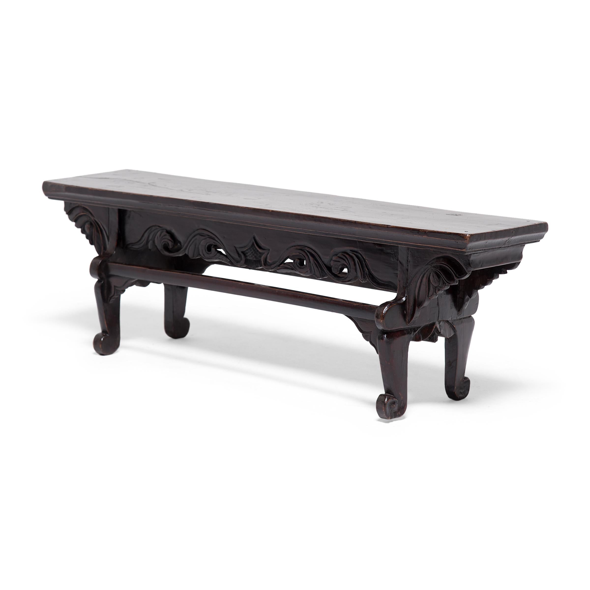 Escalón bajo chino, c. 1900 Qing en venta