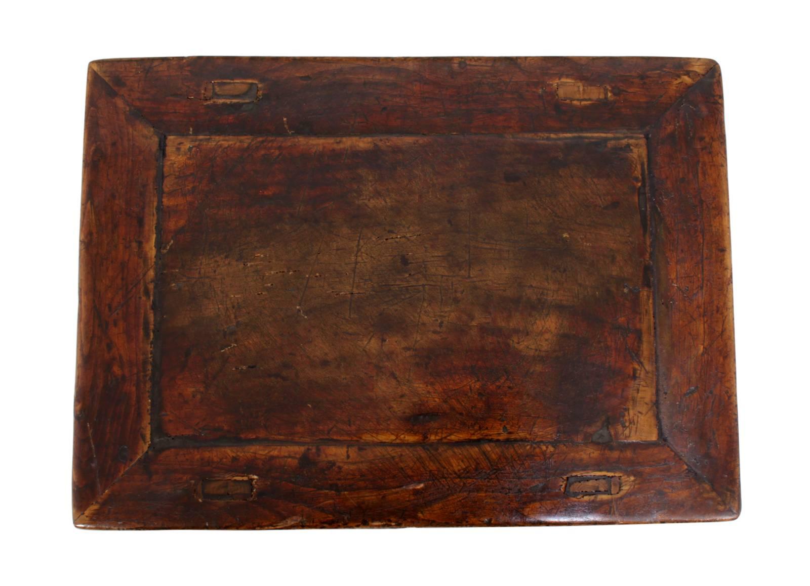 Elm Chinese Low Table, circa 1720