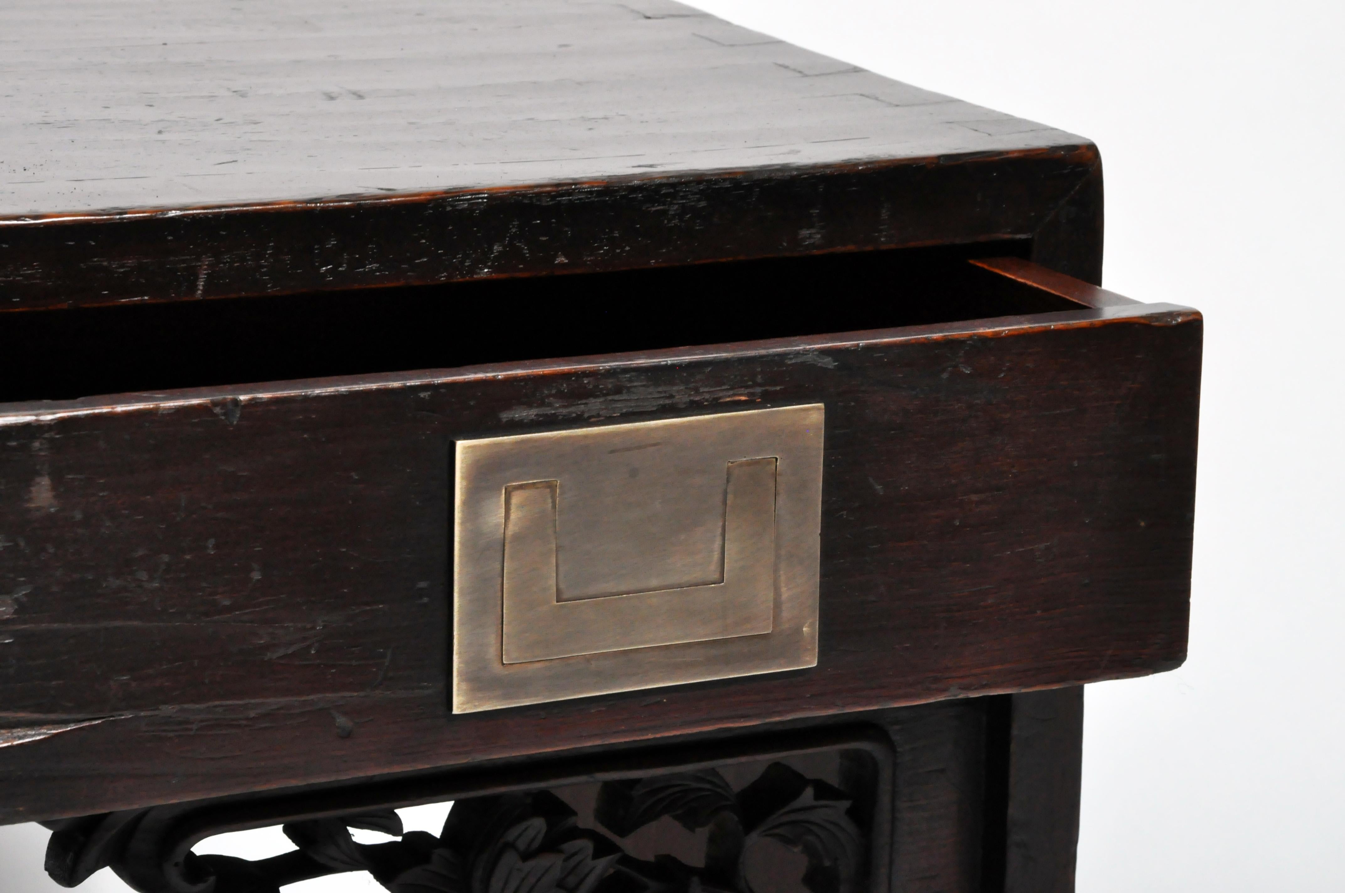Chinese Low Table with Four Drawers 10