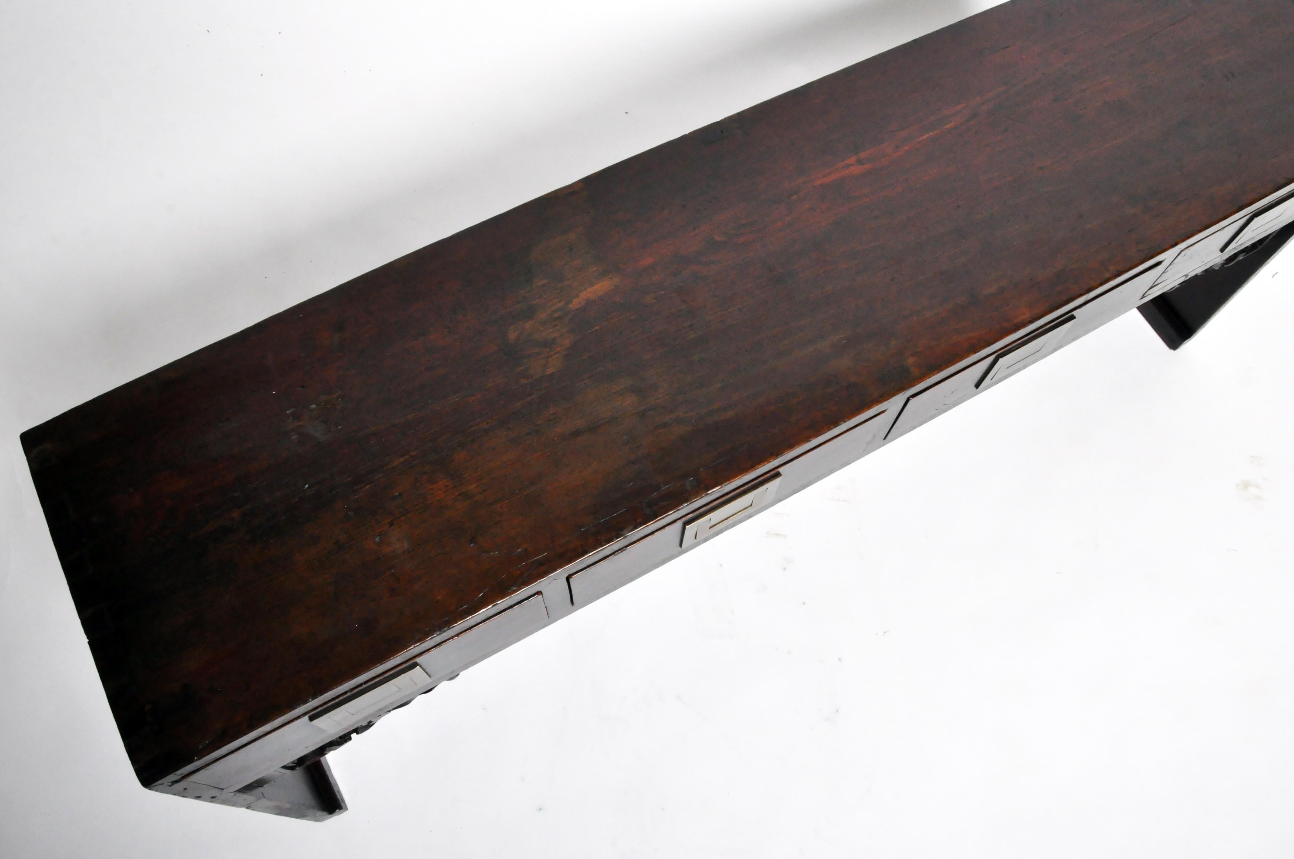 Chinese Low Table with Four Drawers 15