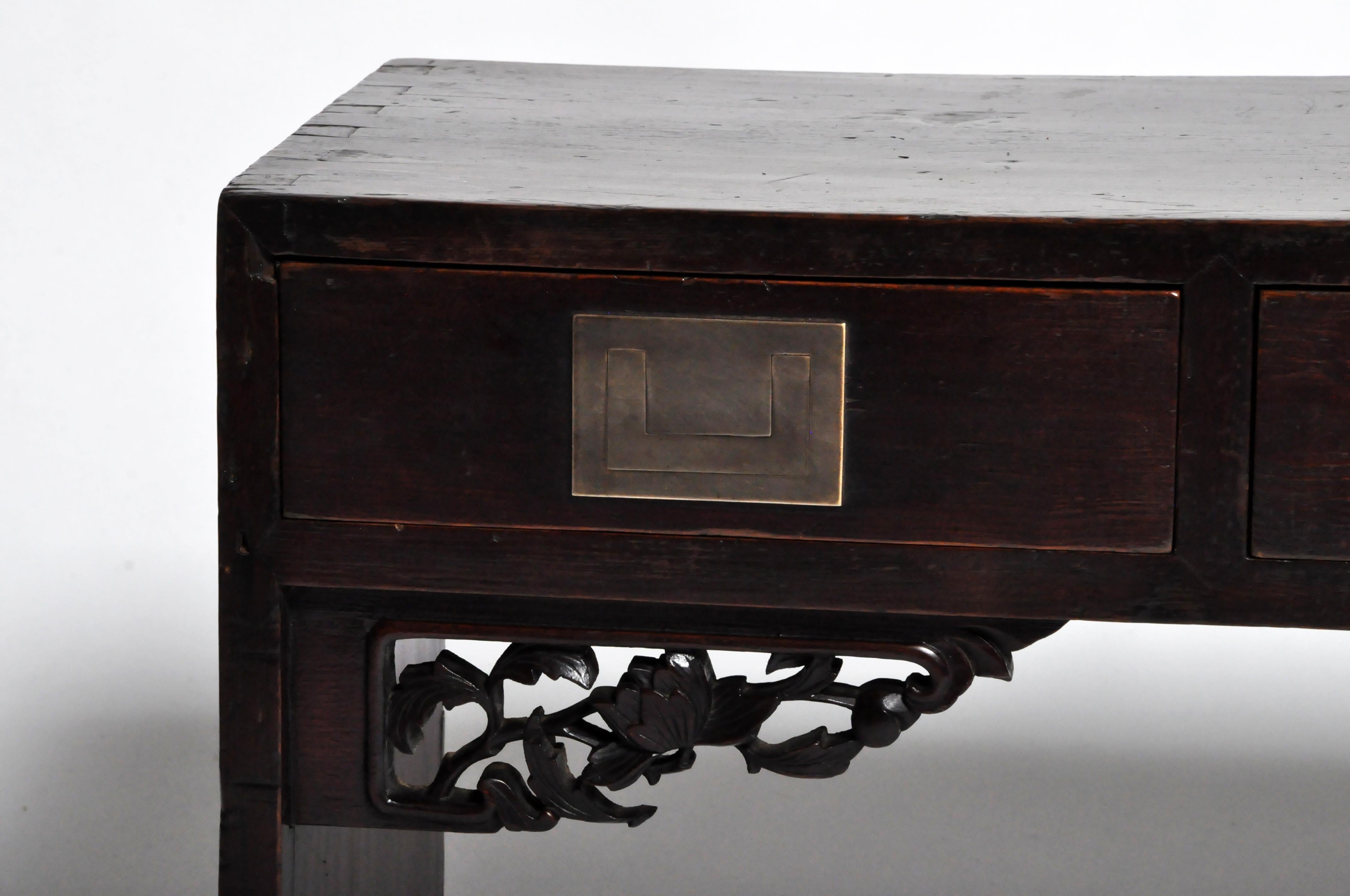 Chinese Low Table with Four Drawers 3
