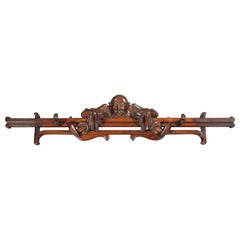 Used "Chinese magot" Coat Hanger Attributed to Maison des Bambous, France, Circa 1890