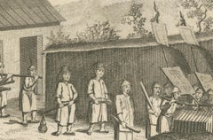 Chinese Mandarin with Retinue of Guards – Engraving after Sonnerat, 1806