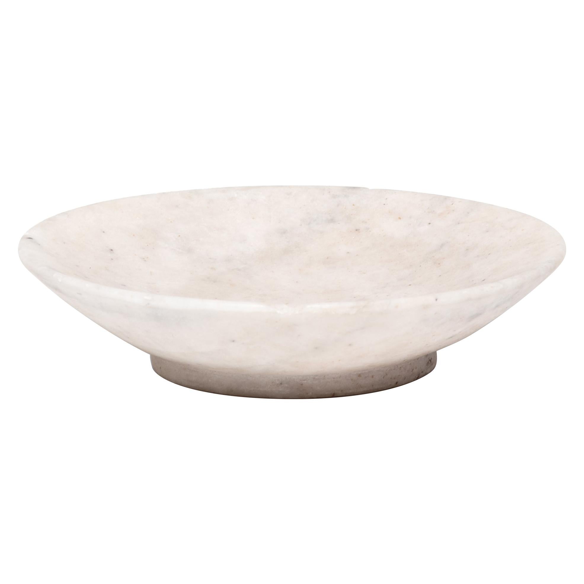 Chinese Marble Footed Dish