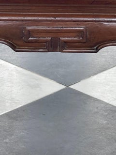 A Chinese Inlay Carved Marble Top Coffee