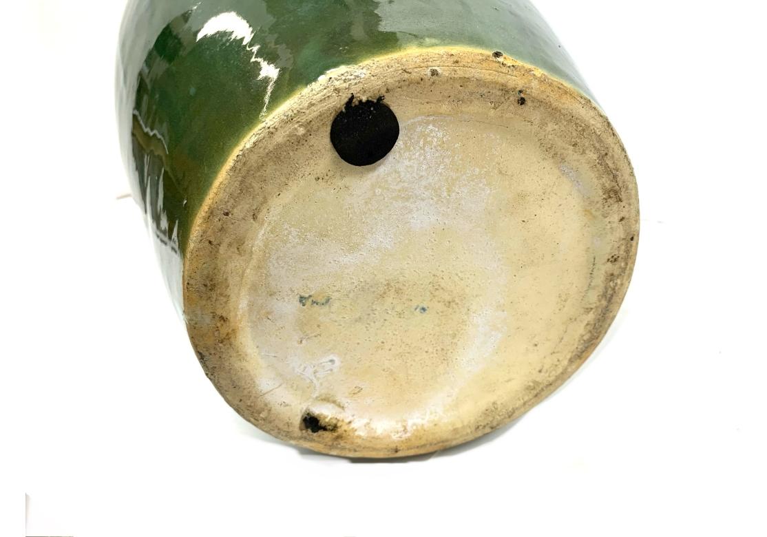 Ming Chinese Martaban Pottery Floor Vase For Sale