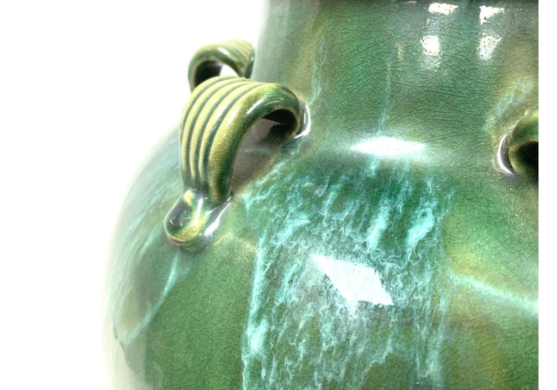 Chinese Martaban Pottery Floor Vase For Sale 1