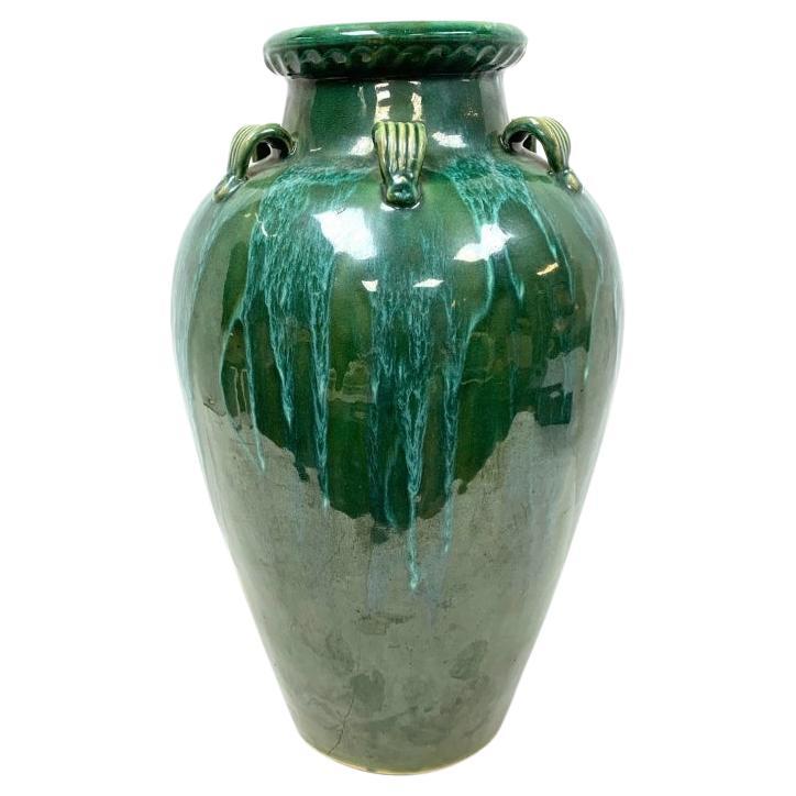 Chinese Martaban Pottery Floor Vase