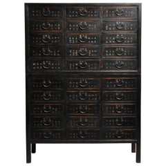 Chinese Medicine Chest with Drawers