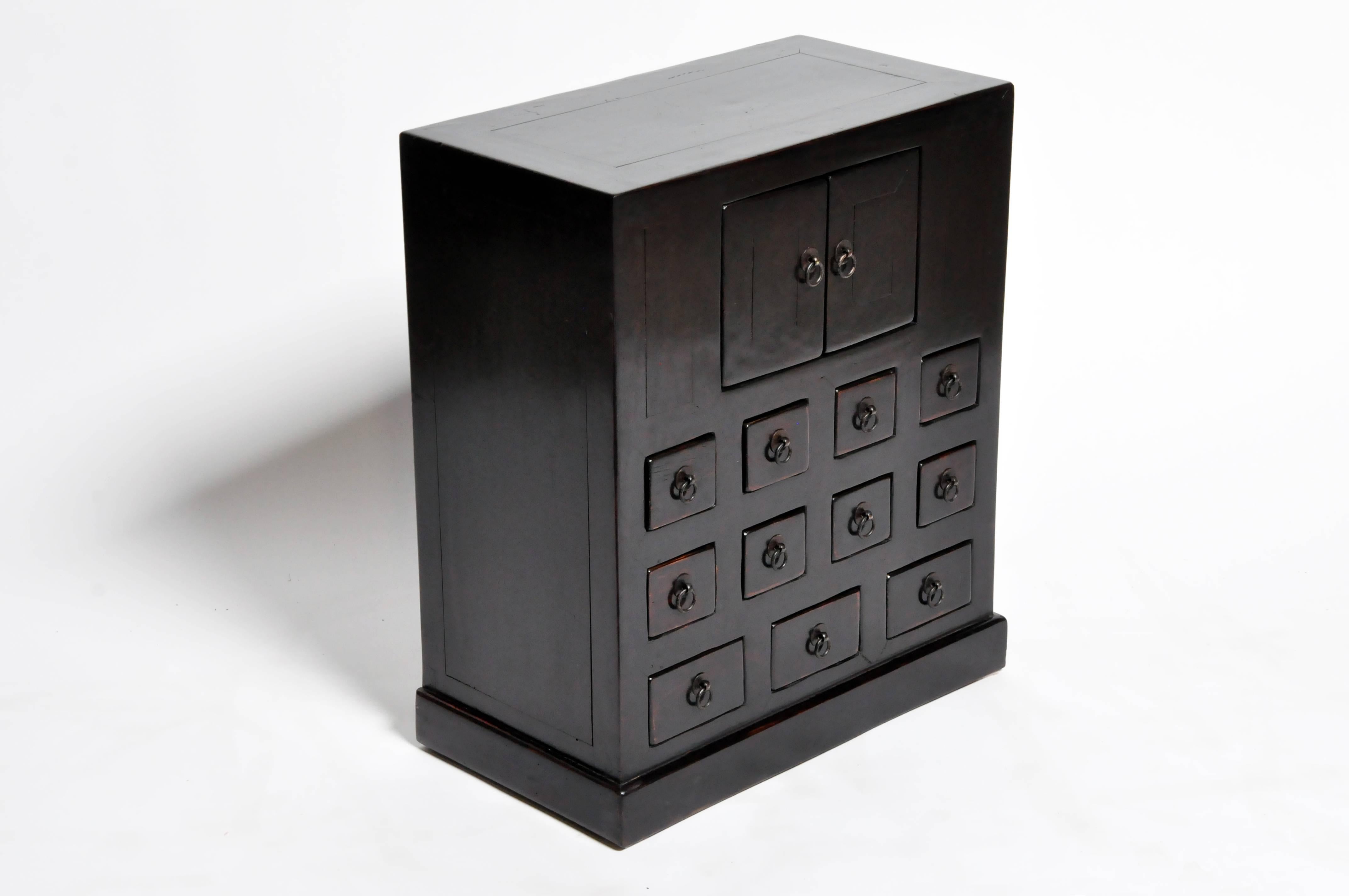 Contemporary Chinese Medicine Chest with 11 Drawers
