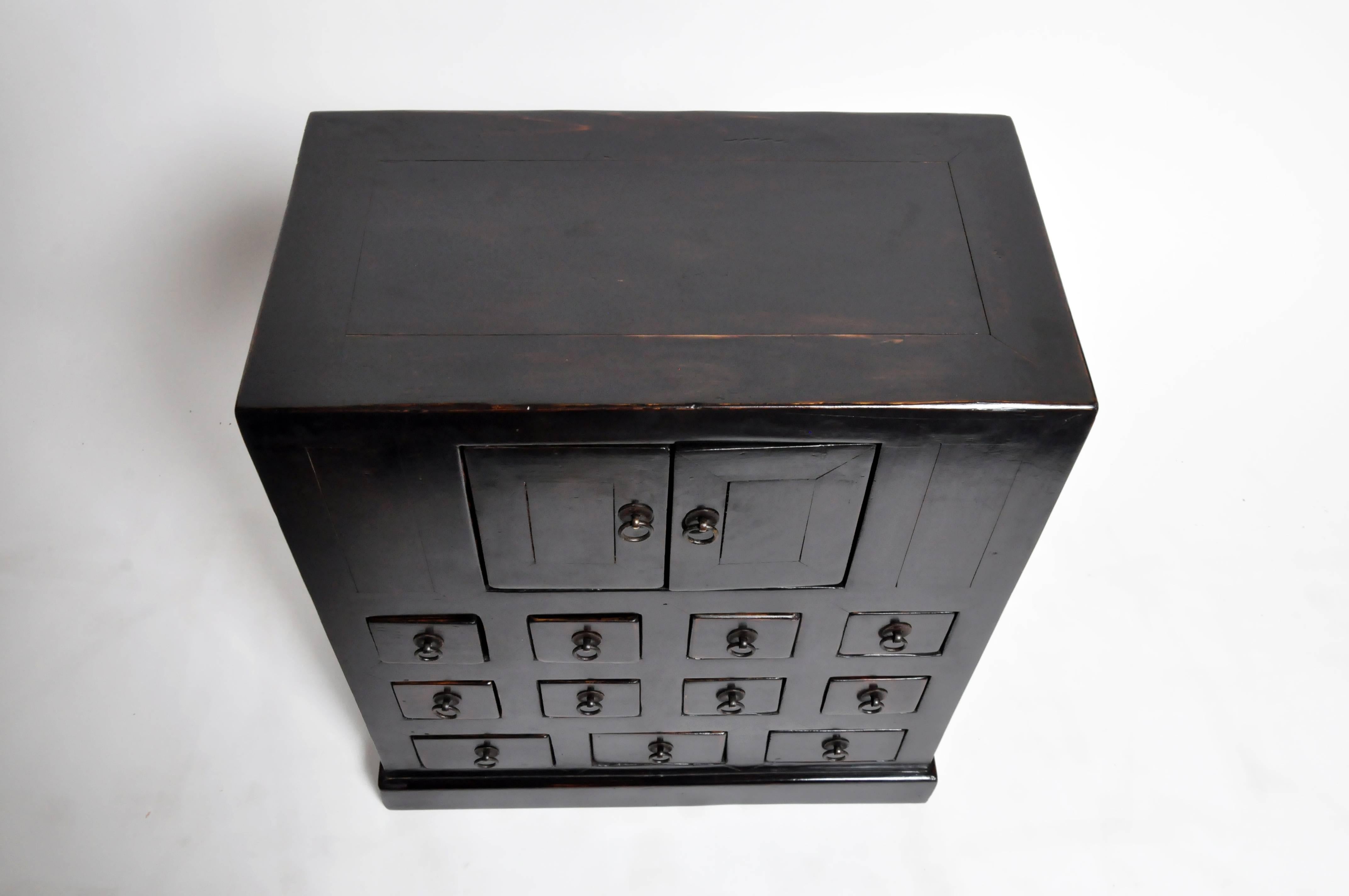 Cypress Chinese Medicine Chest with 11 Drawers