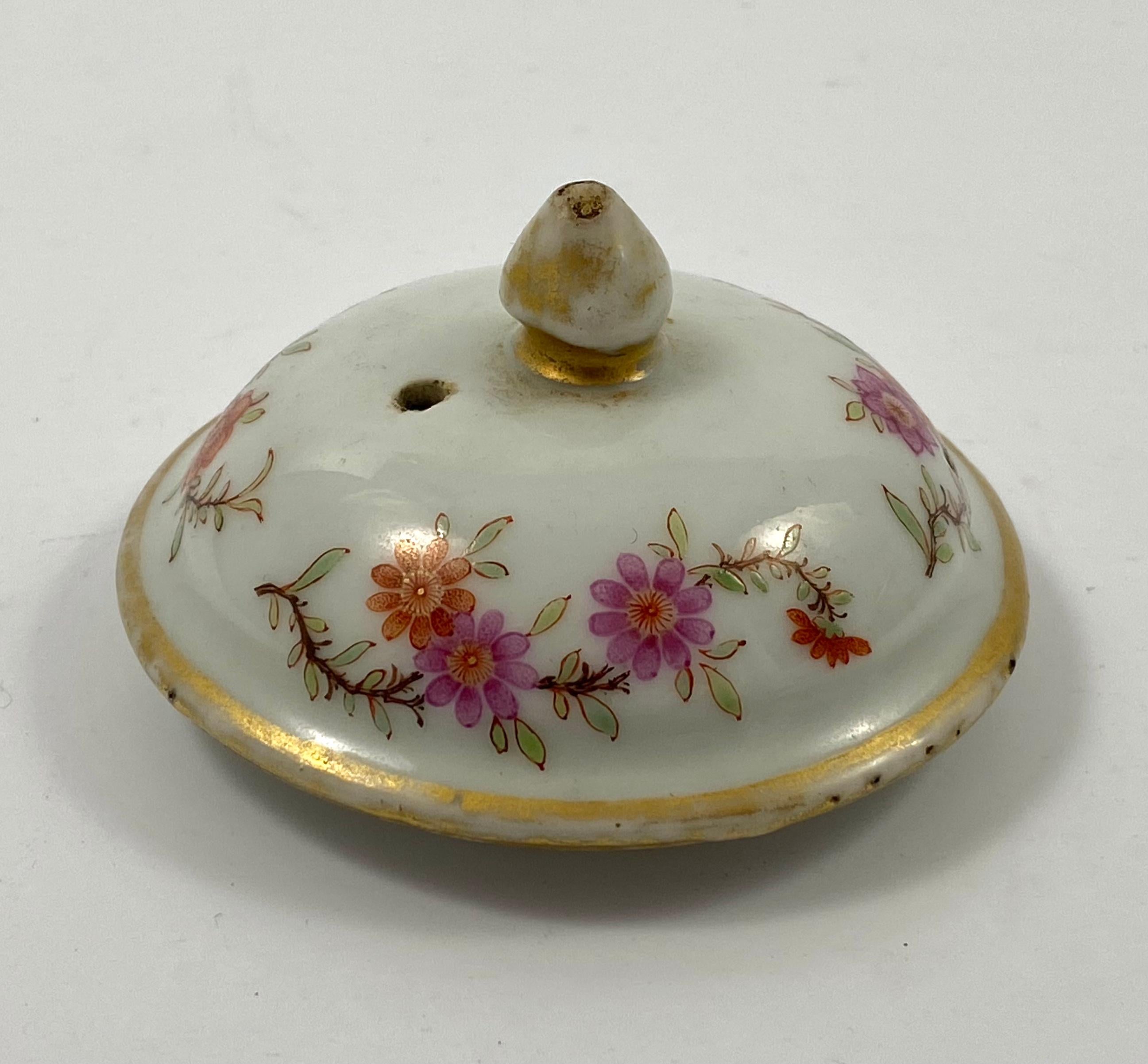 Chinese ‘Meissen’ Porcelain Teapot, c. 1760, Qianlong Period 4