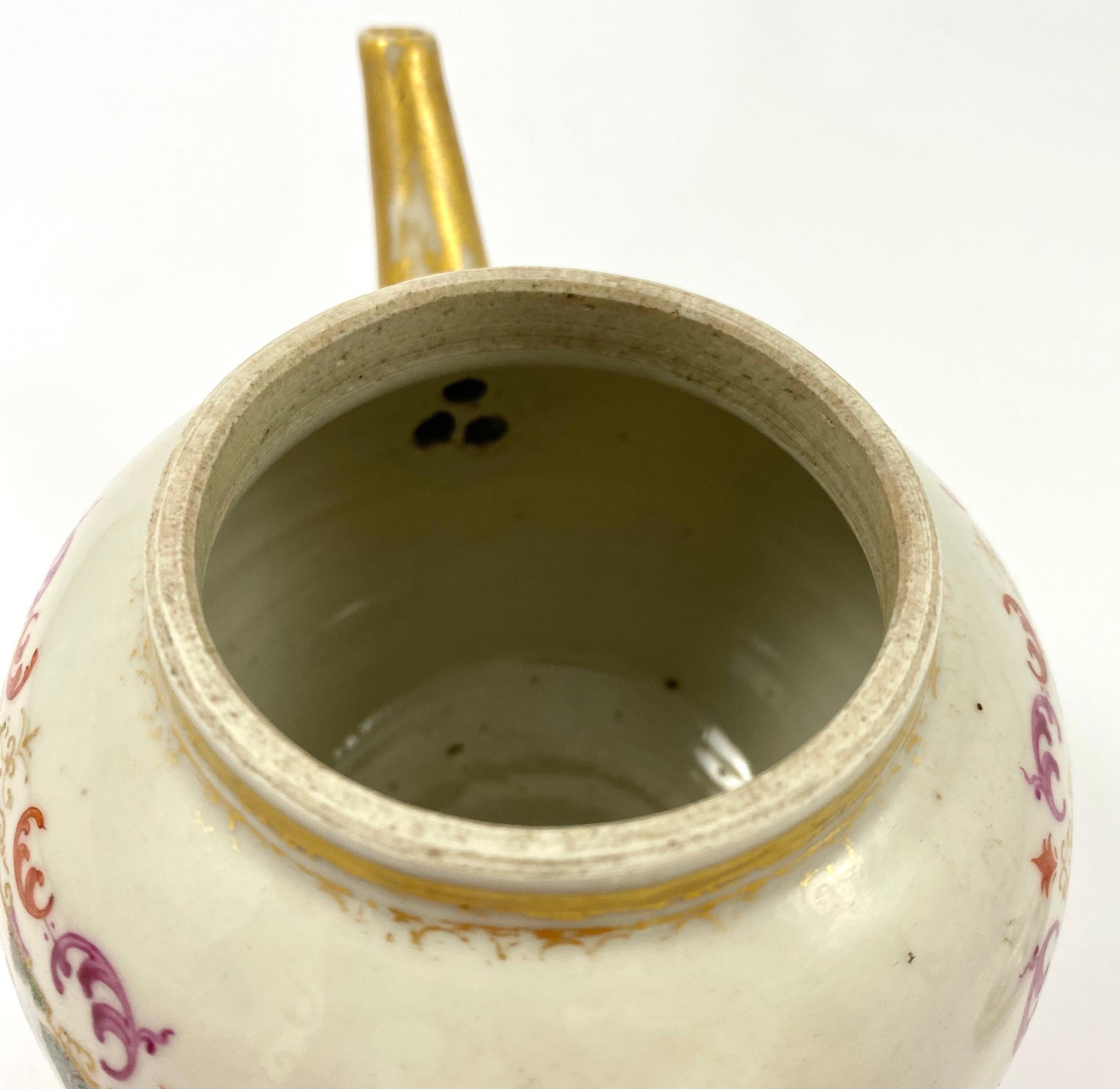 Chinese ‘Meissen’ Porcelain Teapot, c. 1760, Qianlong Period 5