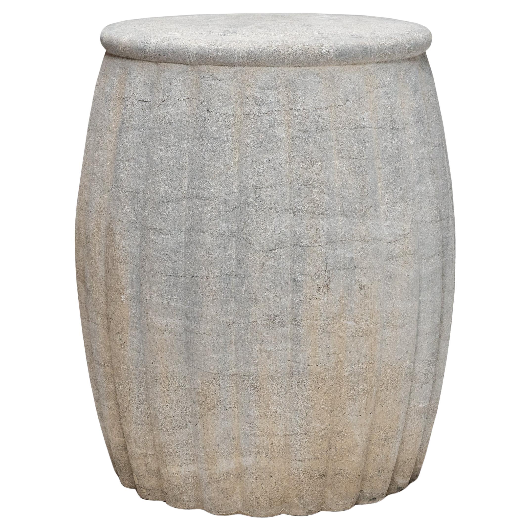 Chinese Melon Stone Drum For Sale