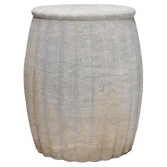 Used Chinese Melon Stone Drum