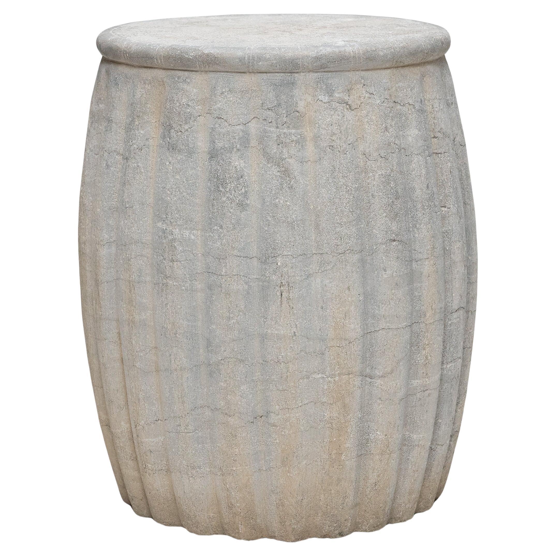 Chinese Melon Stone Drum For Sale