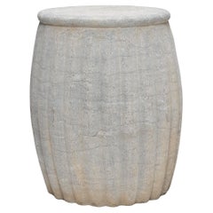 Used Chinese Melon Stone Drum Table