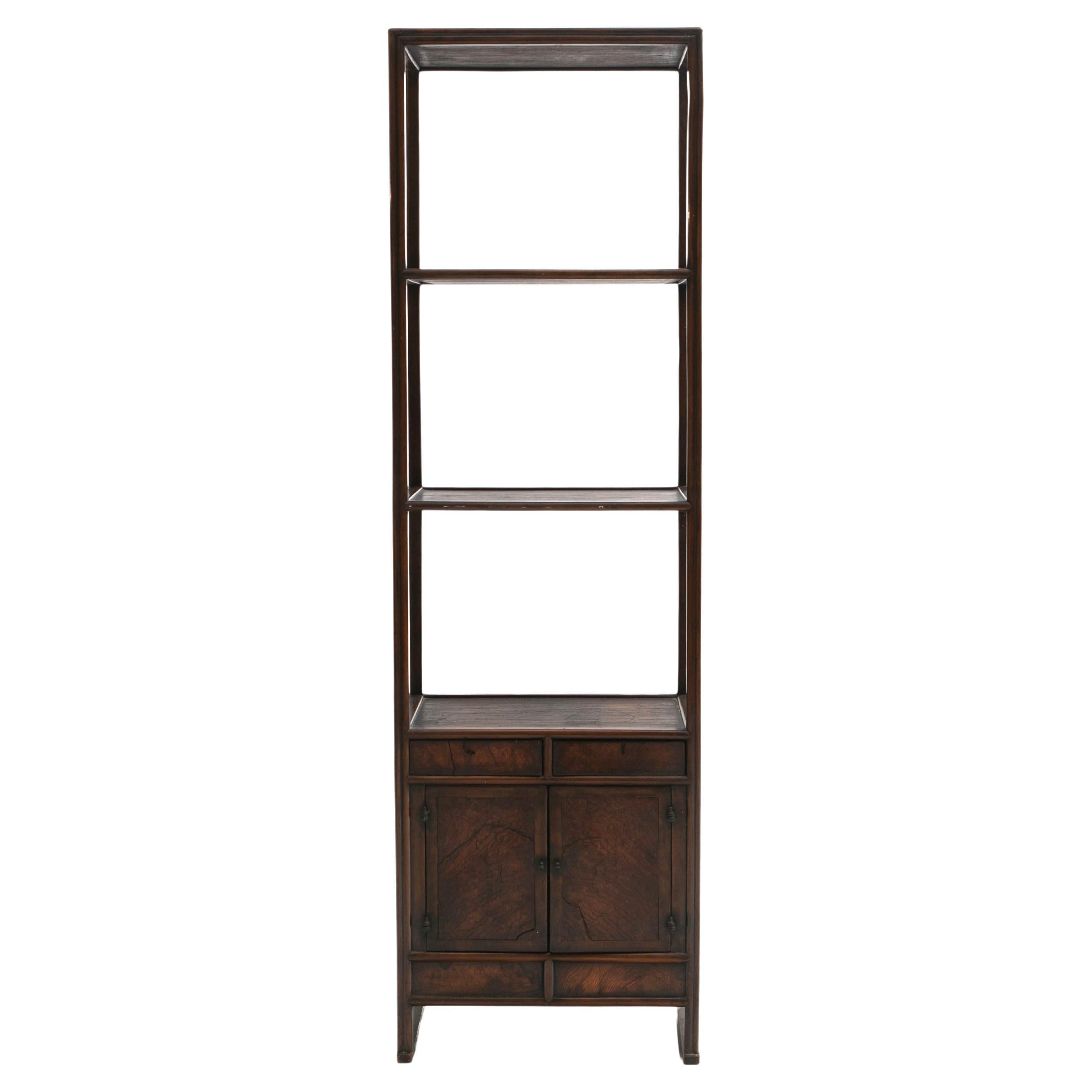 Chinese Mid 19th Century Étagère Cabinet For Sale